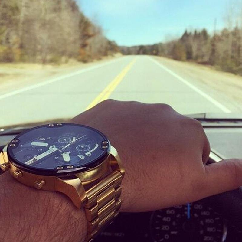 Stainless Steel Chronograph Quartz Watch | Ka-mostore