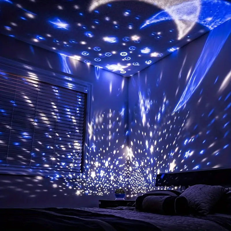 Star Projector Night Light | Soothing Sky Projection with Music | Ka-mostore