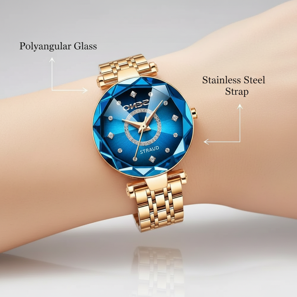 Starry Women's Stainless Steel Watch | Ka-mostore