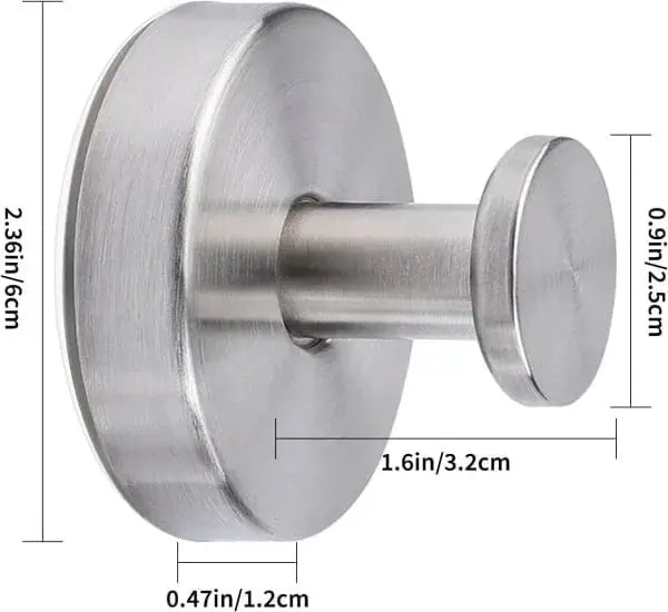 Heavy Duty Suction Hooks | Holds 5kg, All-Weather, No Damage | Ka-mostore