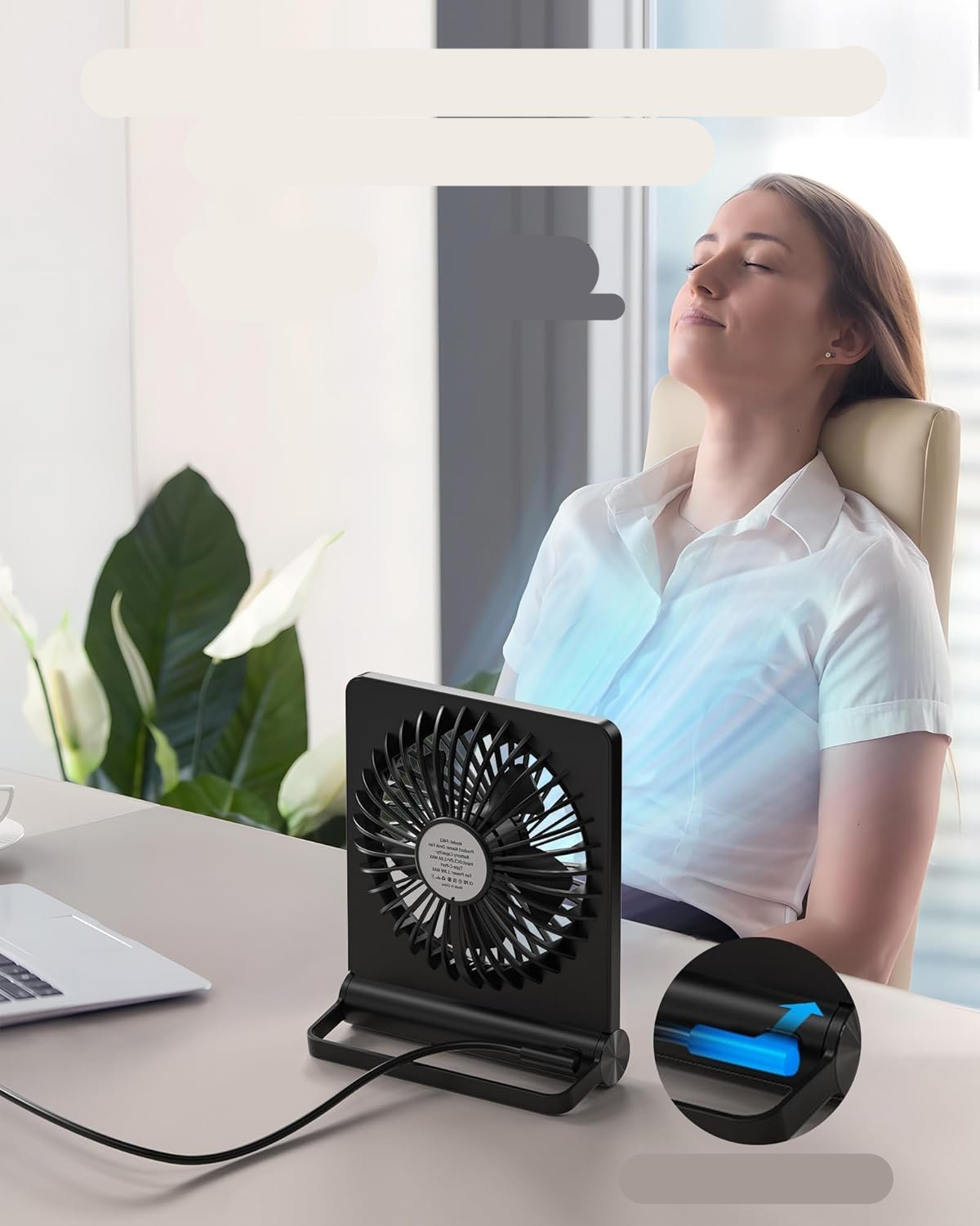 Strong Wind Ultralight Small Table Fan | Ka-mostore