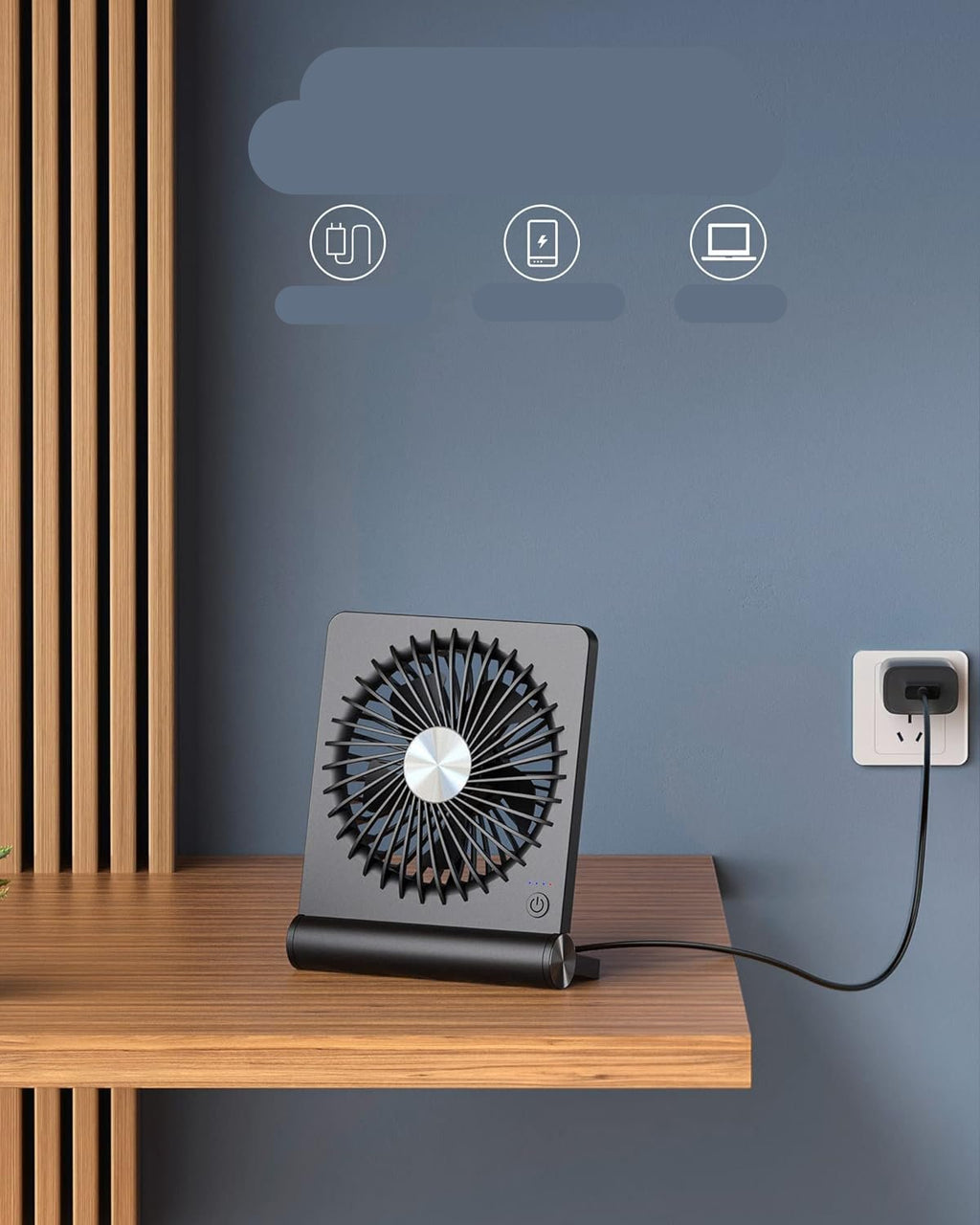 Strong Wind Ultralight Small Table Fan | Ka-mostore