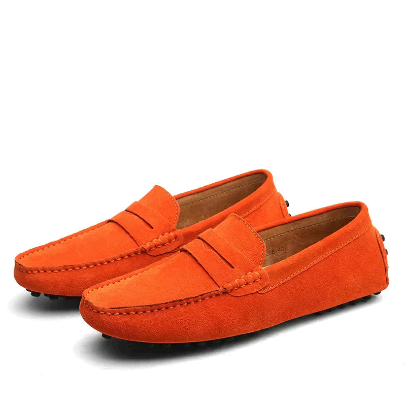 Originální semišové boty na řízení - inspirované Itálií | Ka-mostore