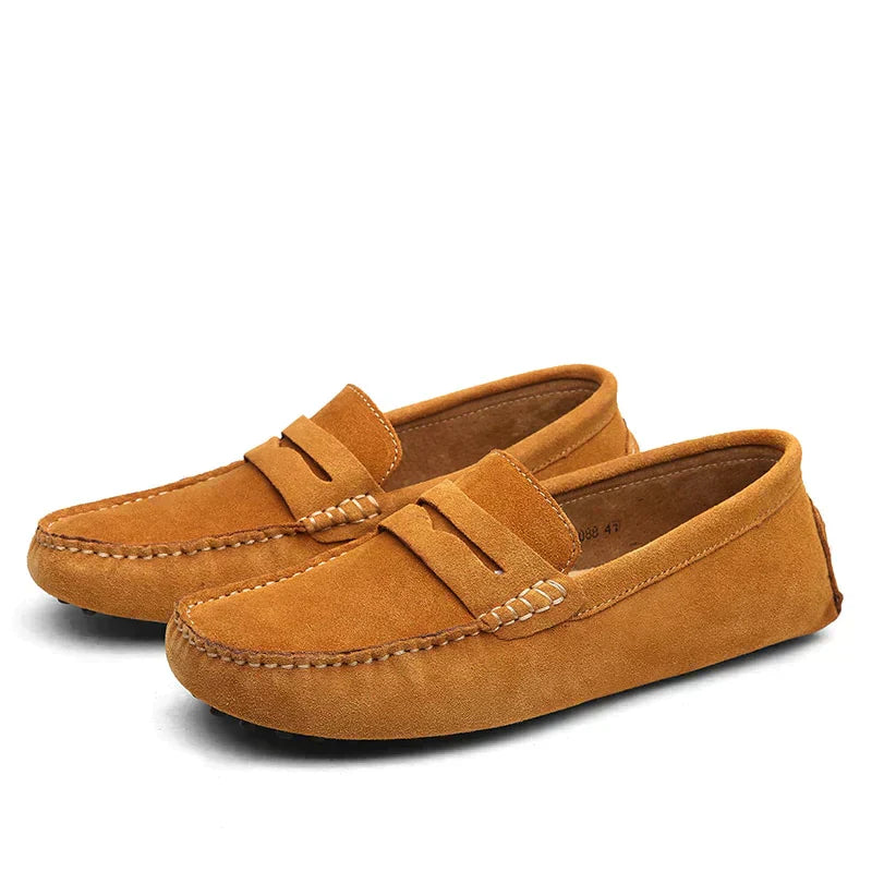 Originální semišové boty na řízení - inspirované Itálií | Ka-mostore