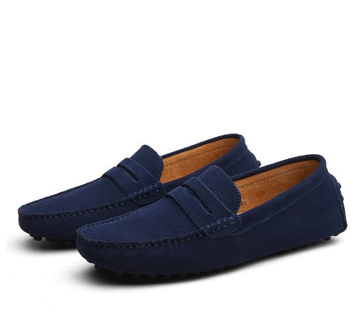 Originální semišové boty na řízení - inspirované Itálií | Ka-mostore