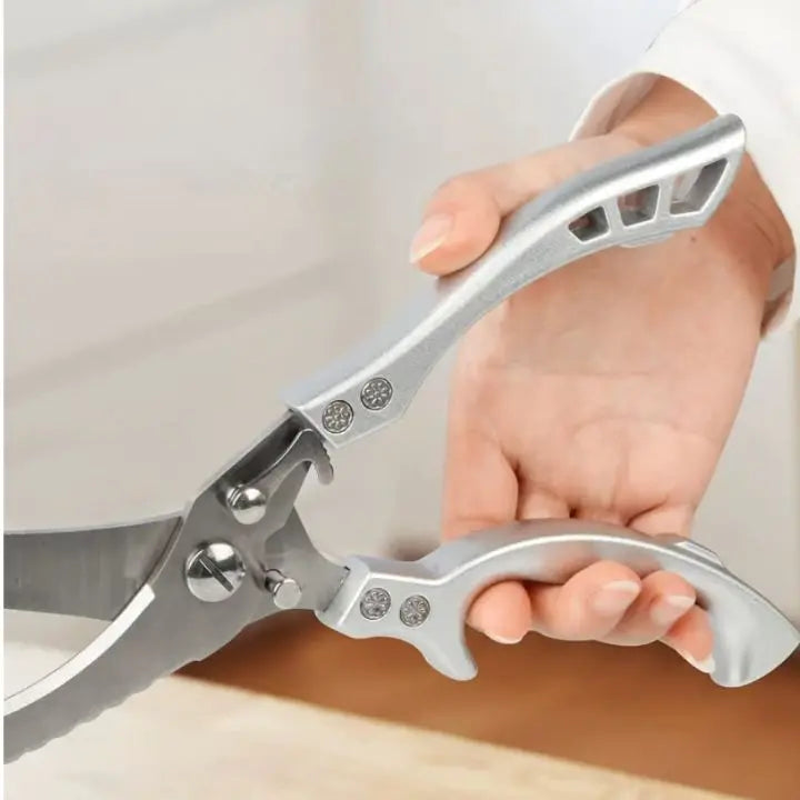 Super strong kitchen scissors – stainless steel & effortless cutting | Ka-mostore