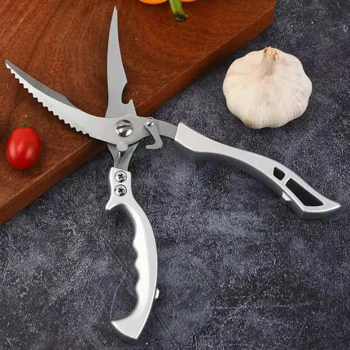 Super strong kitchen scissors – stainless steel & effortless cutting | Ka-mostore