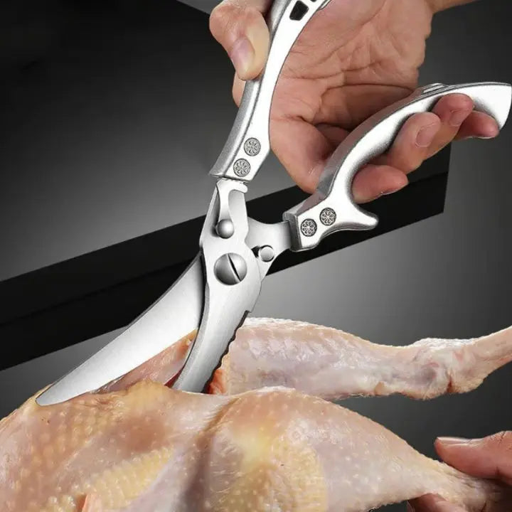 Super strong kitchen scissors – stainless steel & effortless cutting | Ka-mostore
