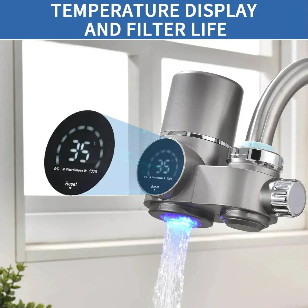 Smart Faucet Water Filter | For Pure and Healthy Water | Ka-mostore