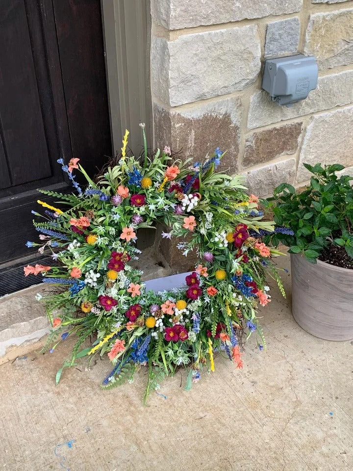 Texas Wildflower Wreath | Ka-mostore
