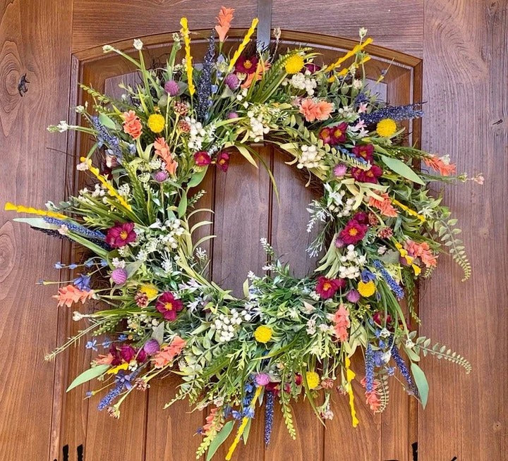 Texas Wildflower Wreath | Ka-mostore