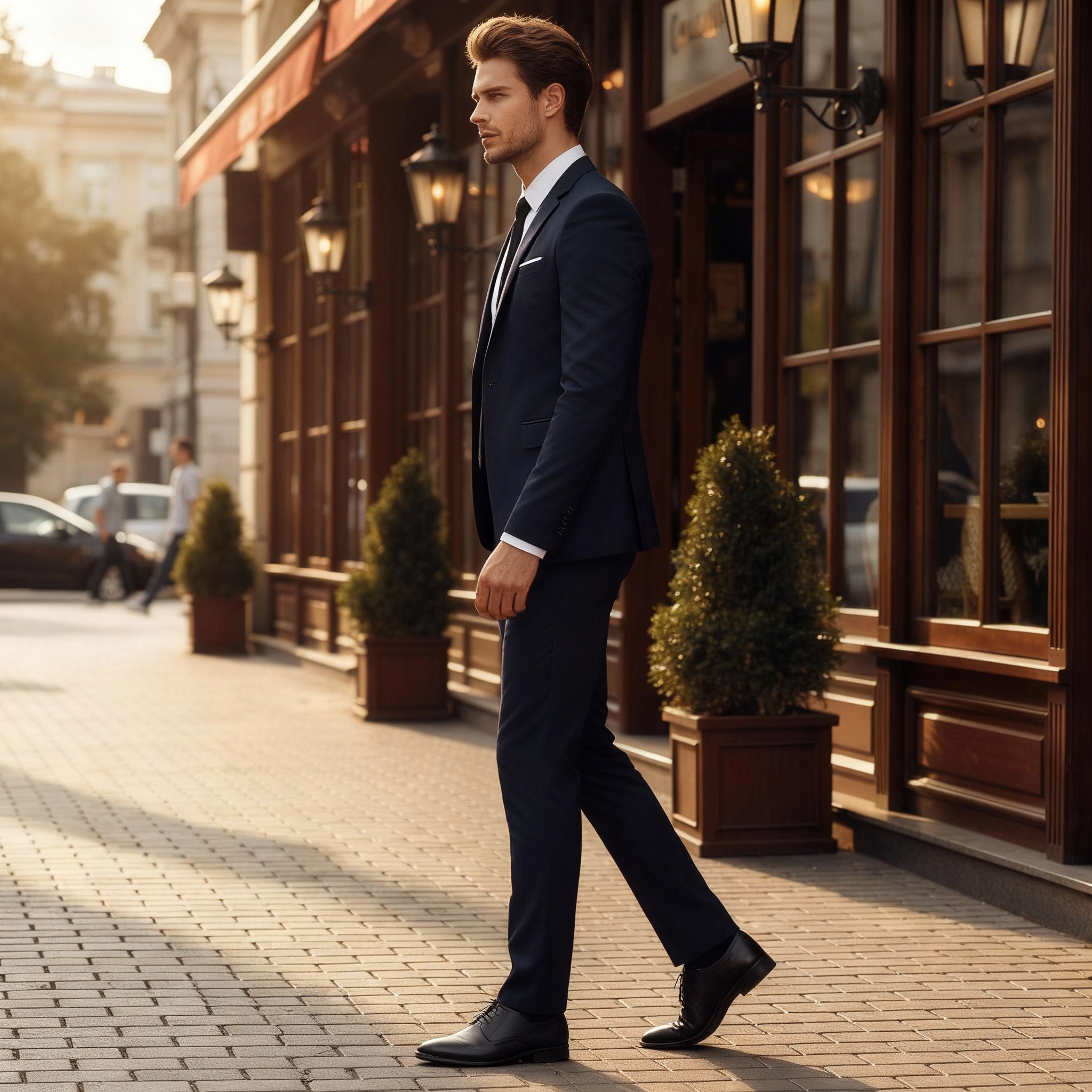 Conjunto de traje entallado elegante | Ka-mostore