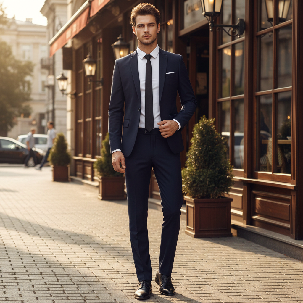 Conjunto de traje entallado elegante | Ka-mostore