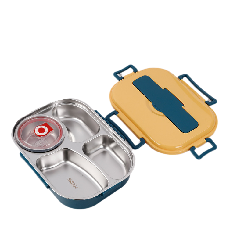 Insulated Lunch Box with Sections | Ka-mostore