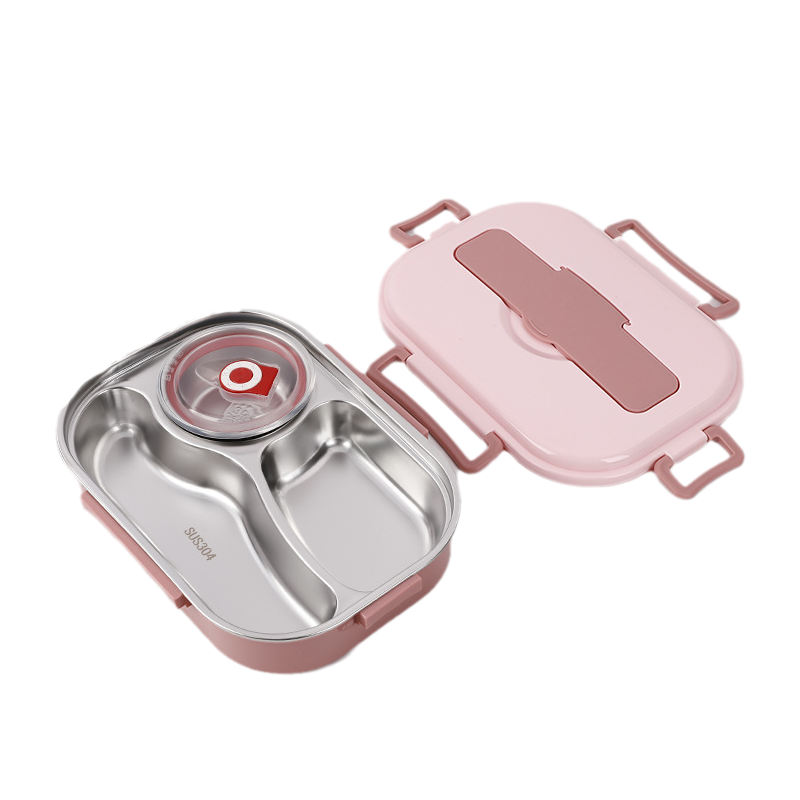 Insulated Lunch Box with Sections | Ka-mostore