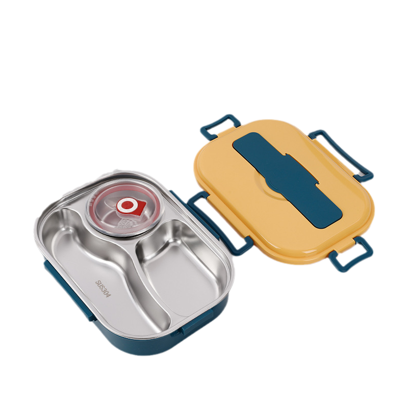 Insulated Lunch Box with Sections | Ka-mostore