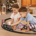 TrackMaster Pro - Batteriebetriebene elektrische Eisenbahn mit realistischen Geräuschen | Ka-mostore