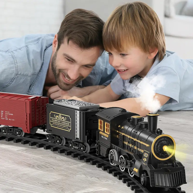 TrackMaster Pro - Battery-powered electric train set with realistic sounds | Ka-mostore