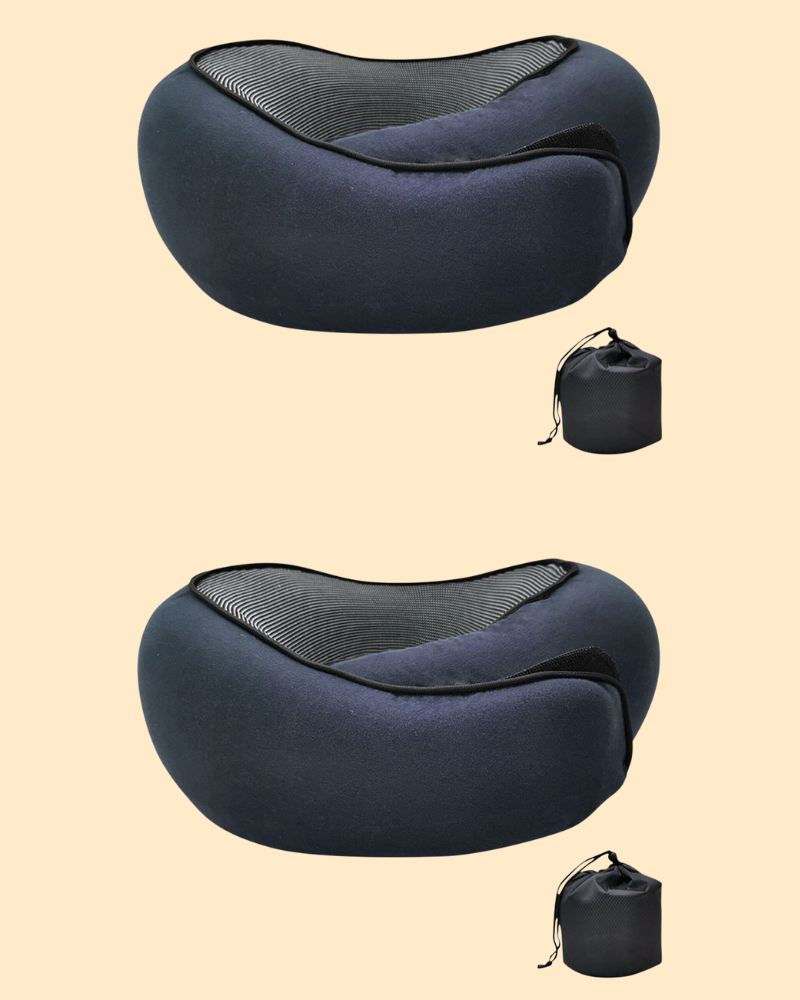 Travel Neck Pillow with Ergonomic Bone Shape | Ka-mostore