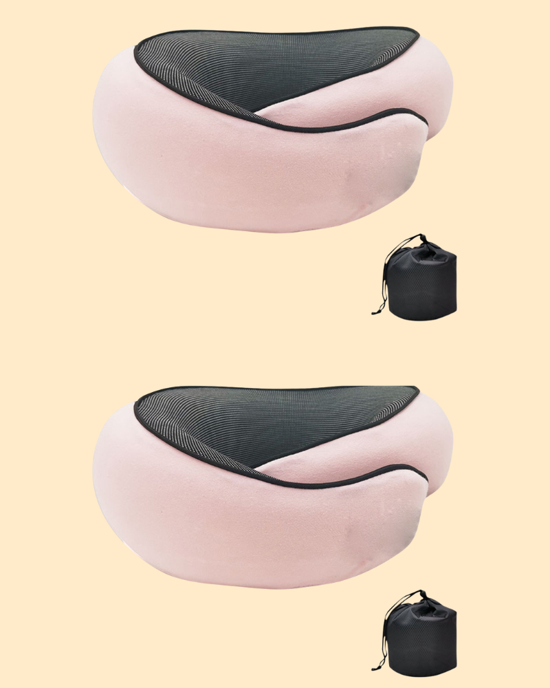 Travel Neck Pillow with Ergonomic Bone Shape | Ka-mostore