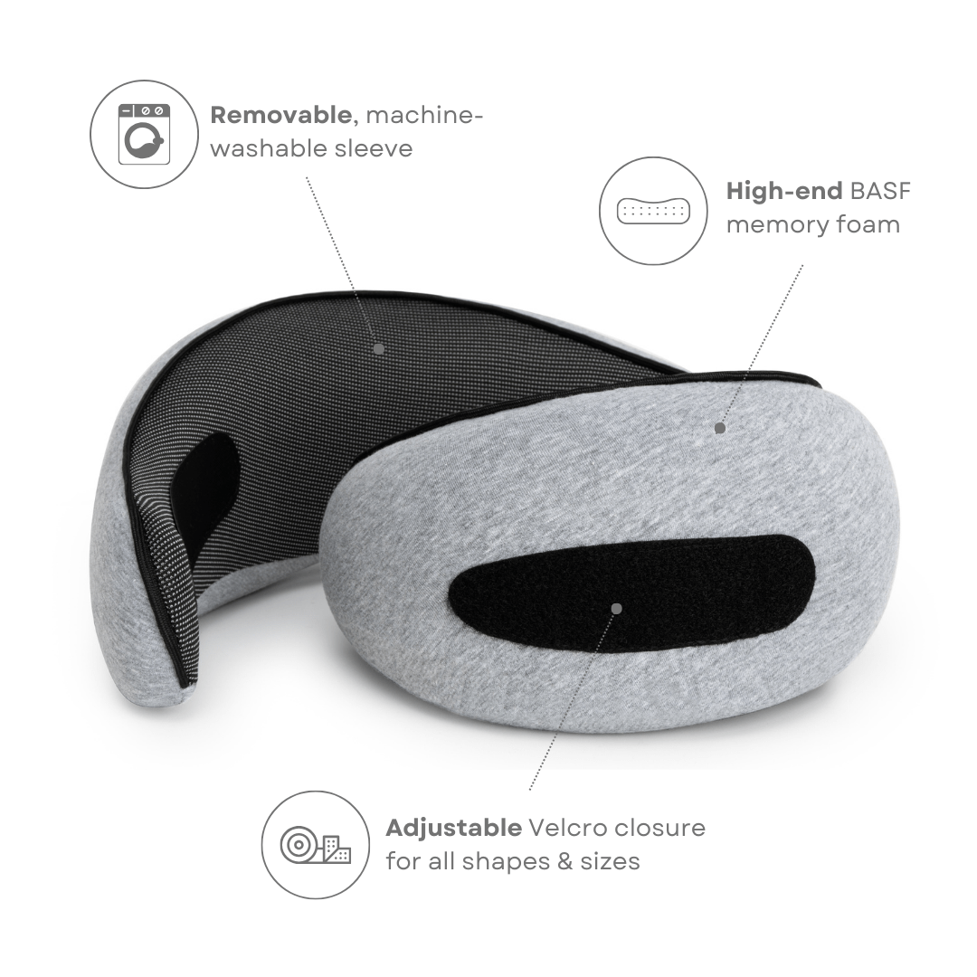 TRAVELNEST – Ergonomic Travel Pillow for Neck Support | Ka-mostore