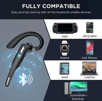 Wireless Bluetooth 5.1 Headset with Dual Mic | Ka-mostore