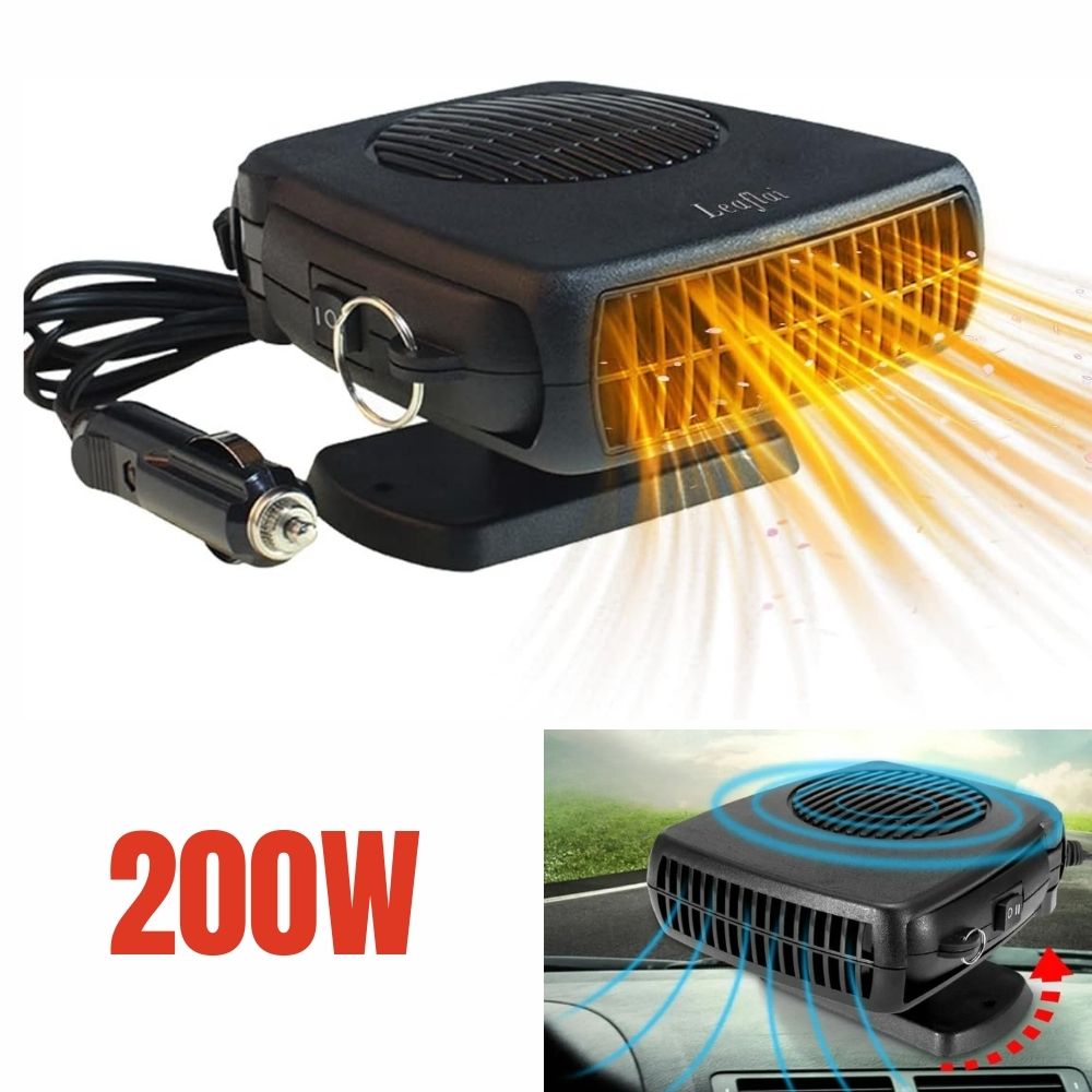 TurboHeat 12V Portable Car Heater Fan - 150W/300W | Ka-mostore