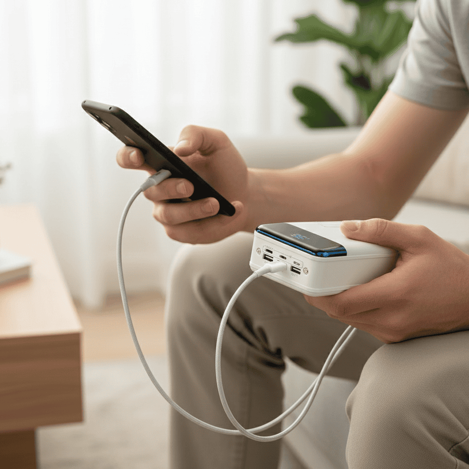 High capacity 100,000 mAh power bank for fast charging | Ka-mostore