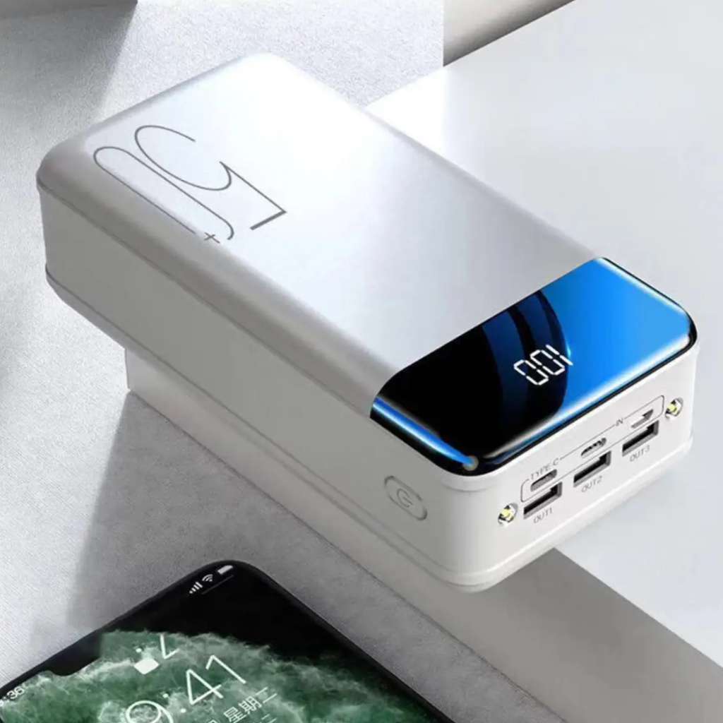 High capacity 100,000 mAh power bank for fast charging | Ka-mostore