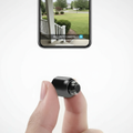 Ultra-Small WiFi IP Camera | 1080p Full HD | 120° Wide Angle Lens | Infrared Night Vision & Motion Sensor | 2-Way Audio | Worldwide Remote Access | Ka-mostore
