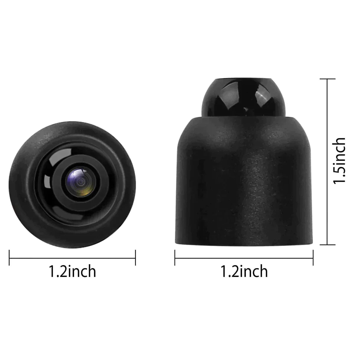 Ultra-Small WiFi IP Camera | 1080p Full HD | 120° Wide Angle Lens | Infrared Night Vision & Motion Sensor | 2-Way Audio | Worldwide Remote Access | Ka-mostore