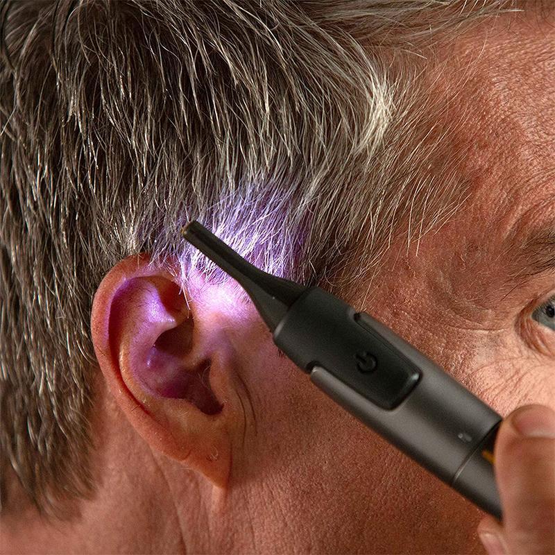 Ultra-thin Precision Trimmer | Micro-Oscillation Blades | Titanium Stainless Steel Technology | Integrated LED Lighting | Ergonomic Design | Ka-mostore