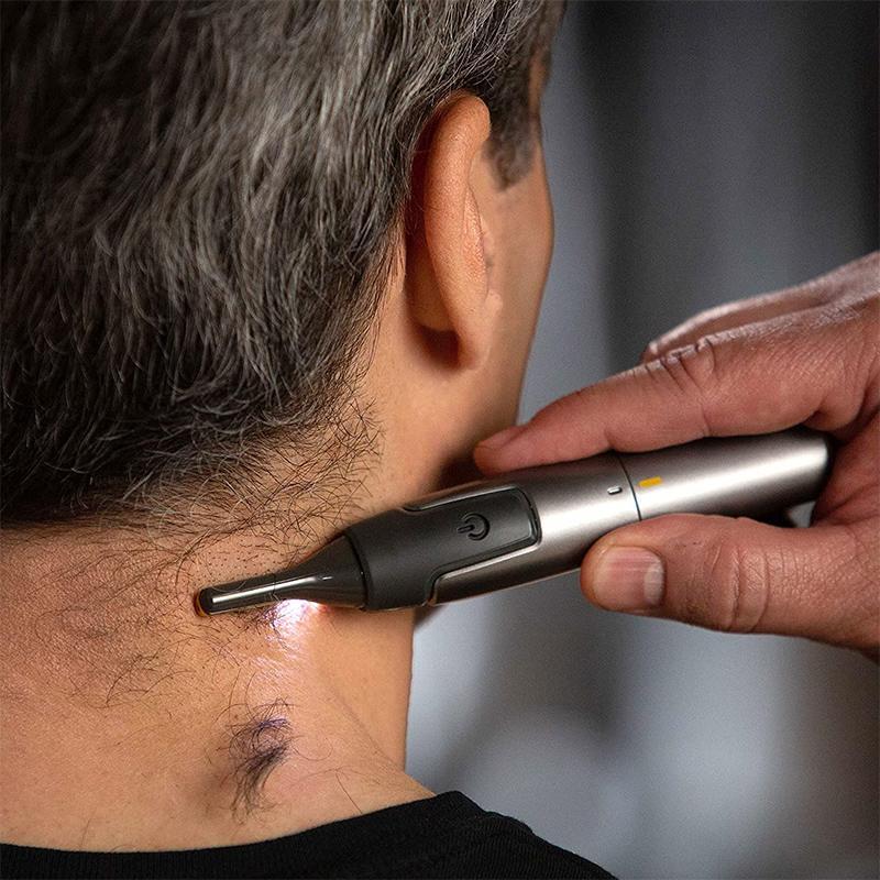 Ultra-thin Precision Trimmer | Micro-Oscillation Blades | Titanium Stainless Steel Technology | Integrated LED Lighting | Ergonomic Design | Ka-mostore