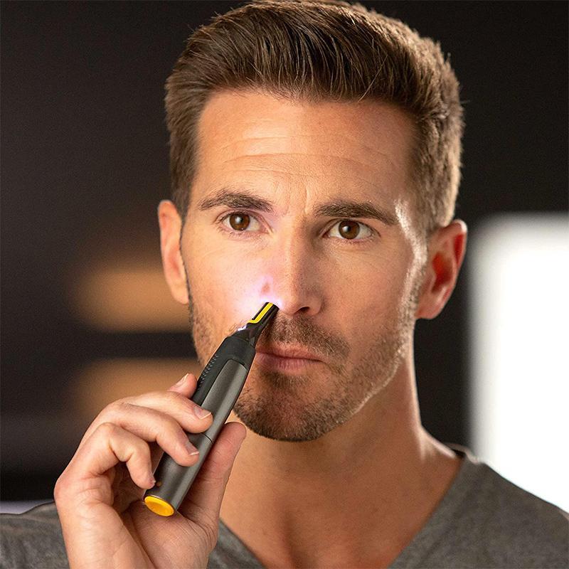 Ultra-thin Precision Trimmer | Micro-Oscillation Blades | Titanium Stainless Steel Technology | Integrated LED Lighting | Ergonomic Design | Ka-mostore