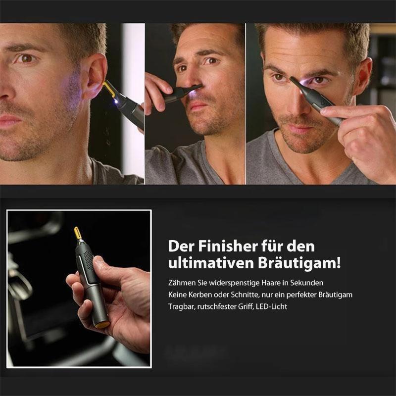 Ultra-thin Precision Trimmer | Micro-Oscillation Blades | Titanium Stainless Steel Technology | Integrated LED Lighting | Ergonomic Design | Ka-mostore