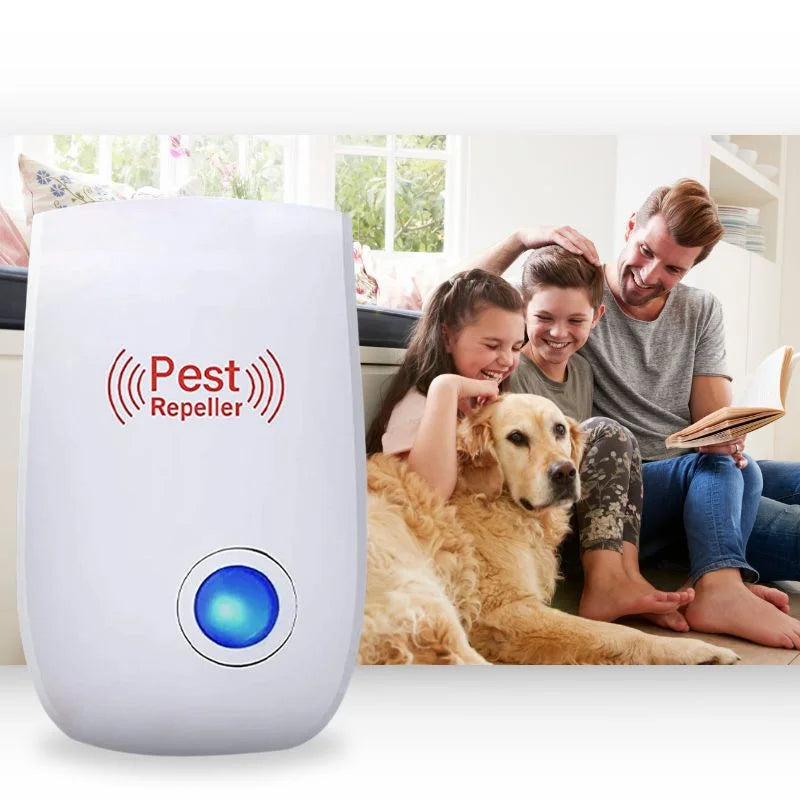 Ultrasonic Pest Deterrent - Odor-Free & Family Safe Rodent Control | Ka-mostore