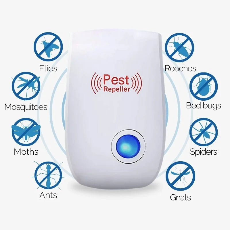 Ultrasonic Pest Deterrent - Odor-Free & Family Safe Rodent Control | Ka-mostore