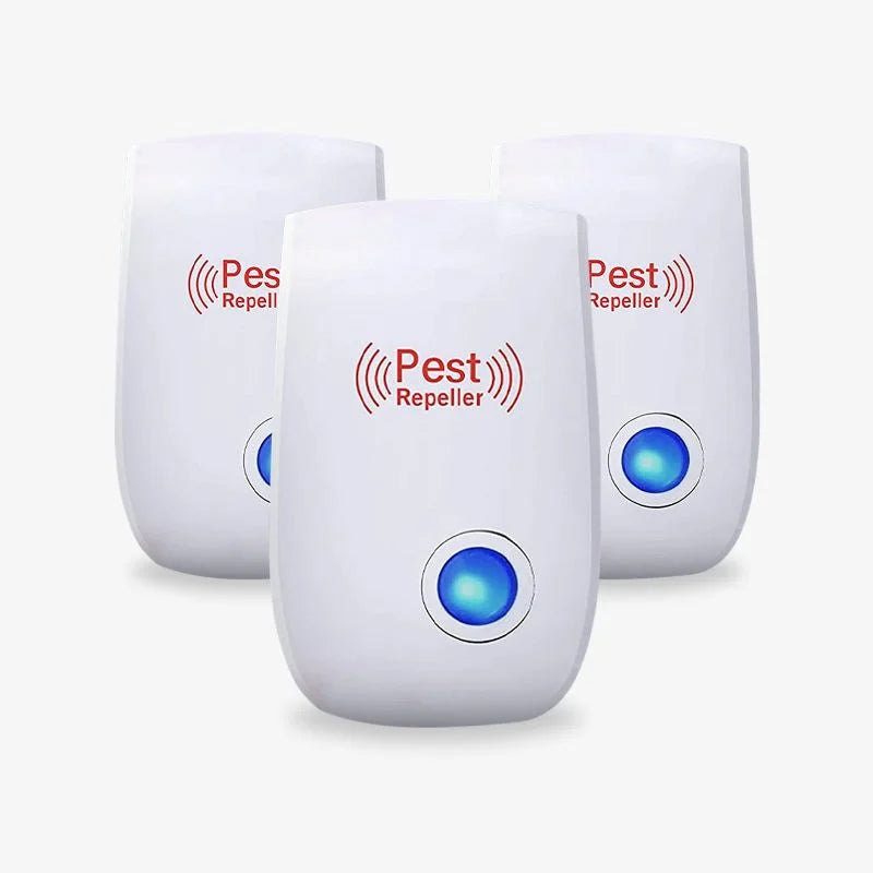 Ultrasonic Pest Deterrent - Odor-Free & Family Safe Rodent Control | Ka-mostore