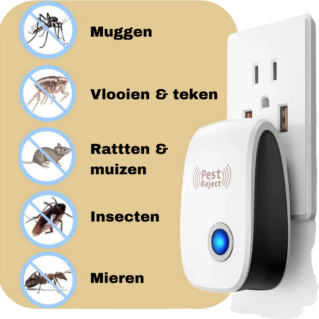 Ultrasonic Pest Repeller for Indoor & Outdoor Use | Ka-mostore