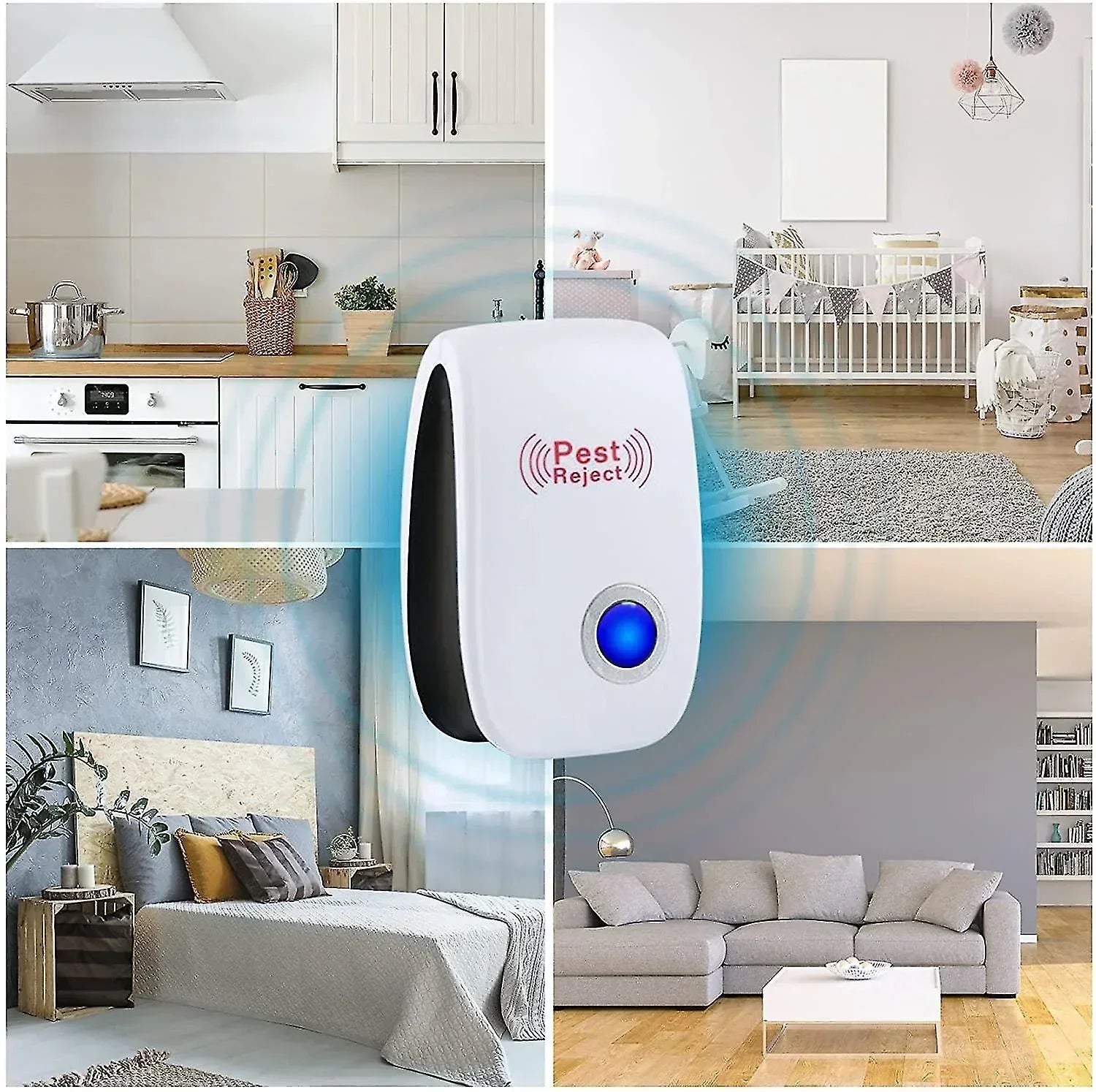 Ultrasonic Pest Repeller for Indoor & Outdoor Use | Ka-mostore