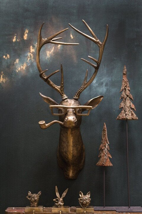 Unique Animal Head Wall Decoration for Home | Ka-mostore