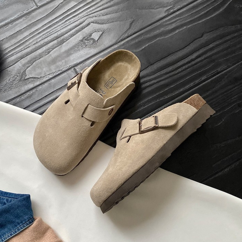 Casual Leather Slides for Everyday Comfort | Ka-mostore