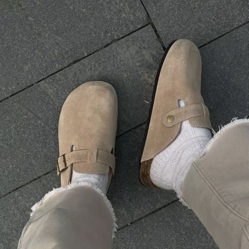 Casual Leather Slides for Everyday Comfort | Ka-mostore