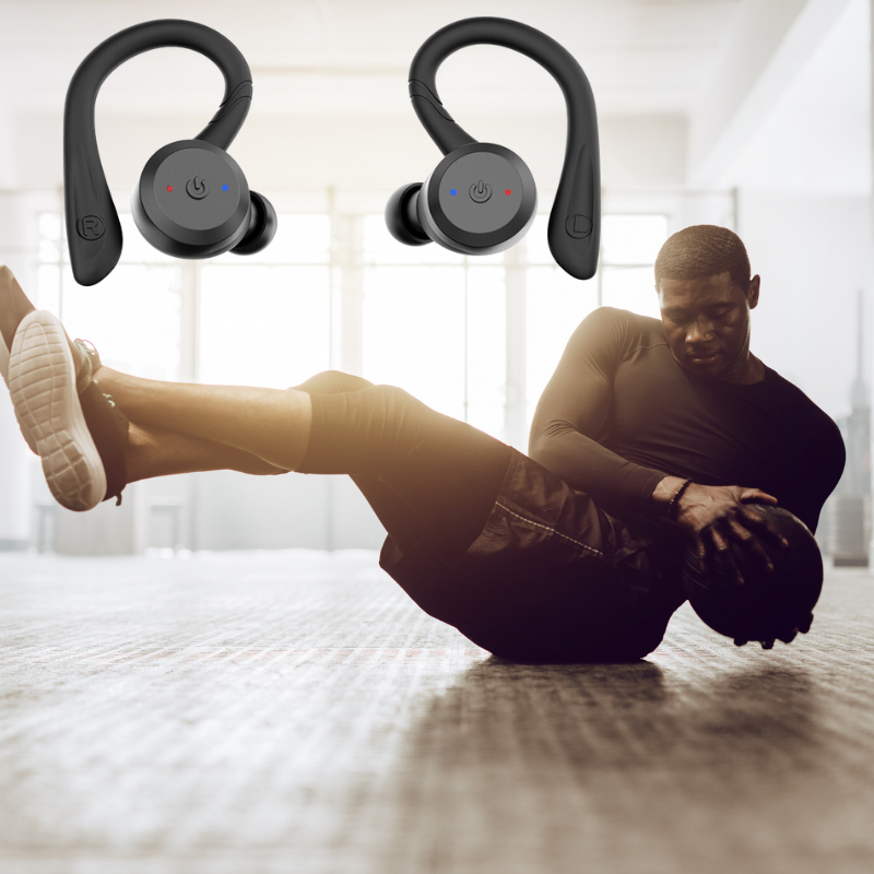 Vega Sport Earbuds: Waterproof, 20-Hr Battery, BT 5.0 | Ka-mostore