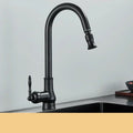 VintageTap Antique Brass Kitchen Tap – Retro Style Mixer Faucet with Swivel Spout | Ka-mostore