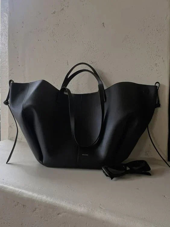 Voss – Vintage leather shoulder bag for women | Spacious, elegant and timeless design | Ka-mostore