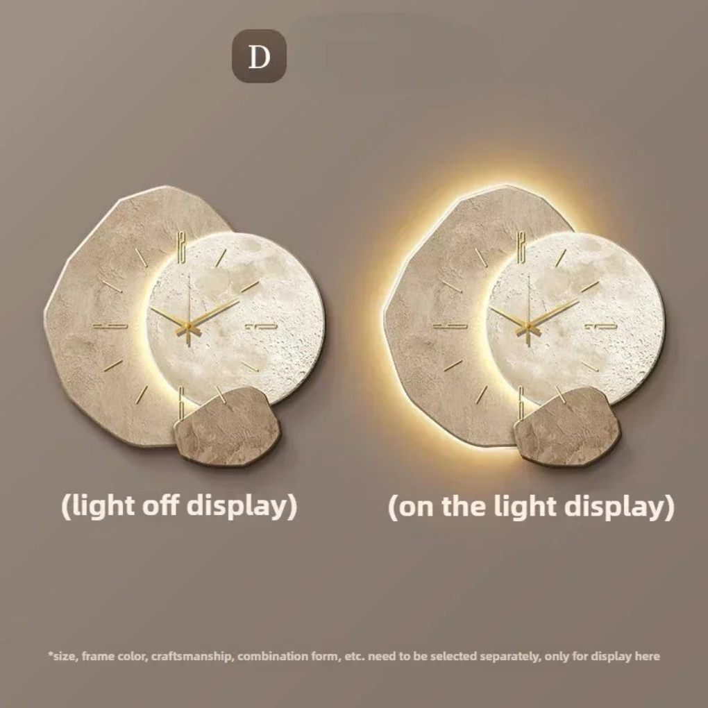 Wall Clock with LED Backlight and Modern Design | Ka-mostore
