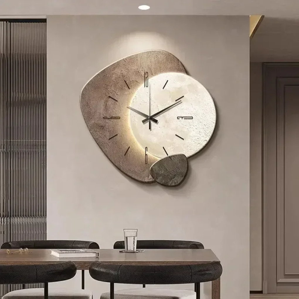Wall Clock with LED Backlight and Modern Design | Ka-mostore