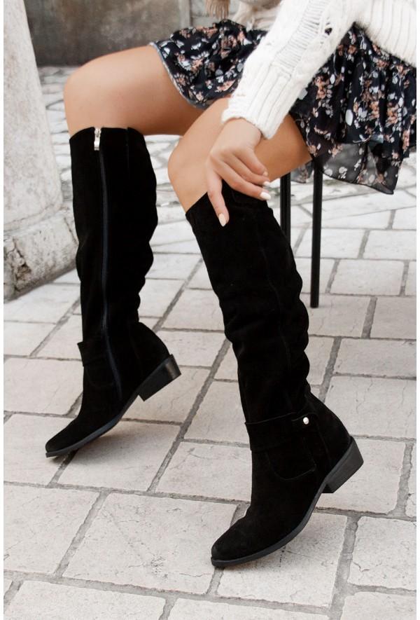 Women's Suede Comfort Winter Boots | Ka-mostore