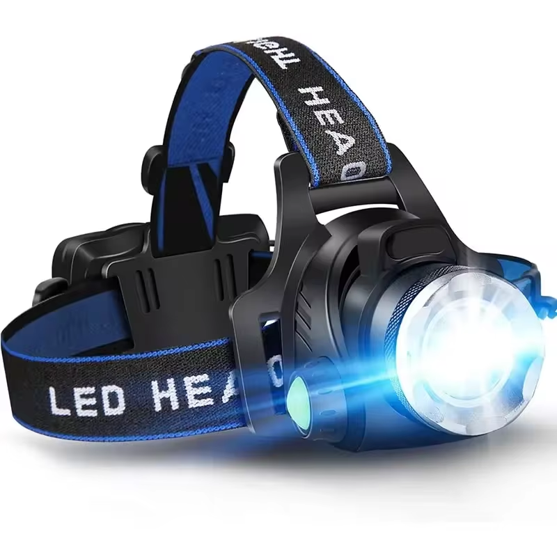 Verstelbare LED-hoofdlamp met lichtbundel voor buitengebruik | Ka-mostore